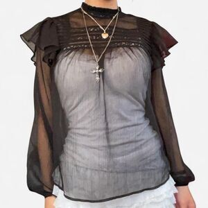 Women's Black Blouse